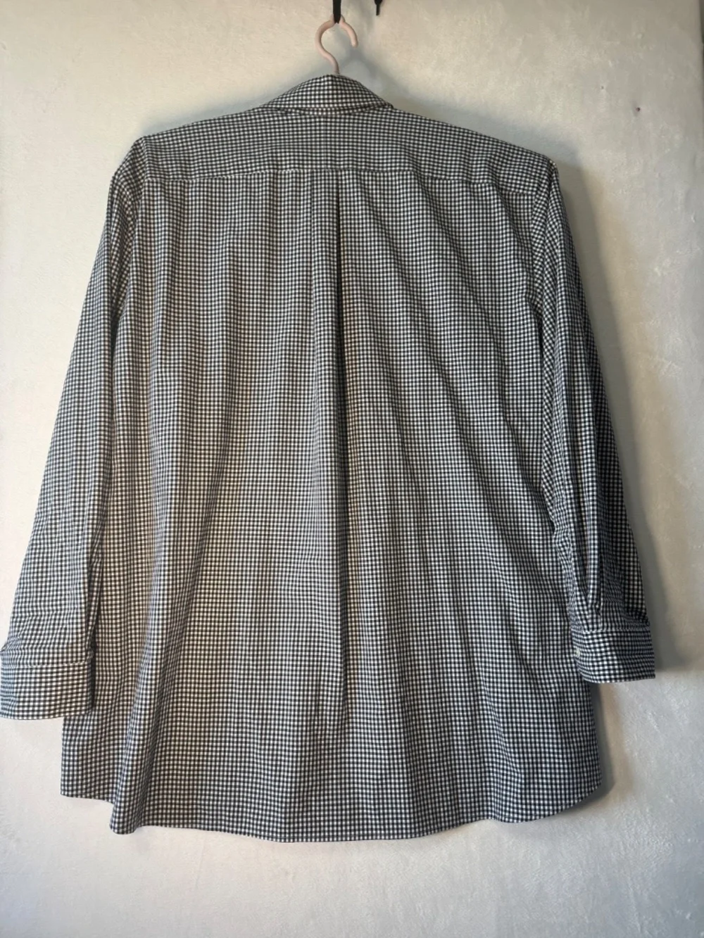 Ralph Lauren Black & White Gingham Button-Down Shirt size 2XB